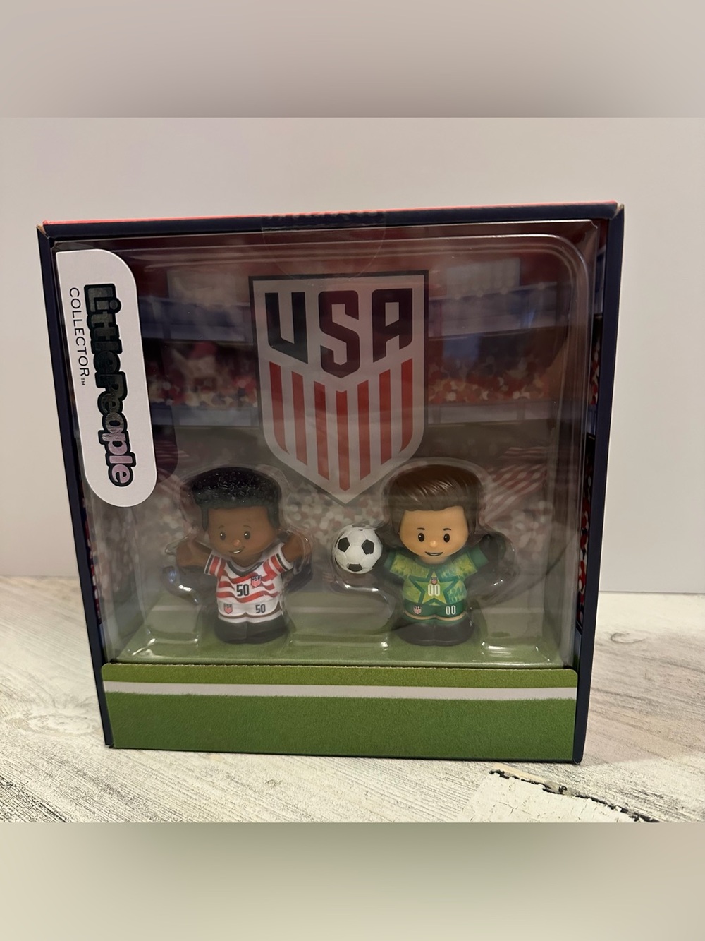 Fisher Price U.S. Soccer Little People Collector Figure Set 2026 NEW